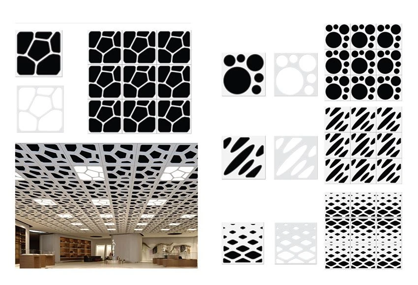 Perforated aluminum panels