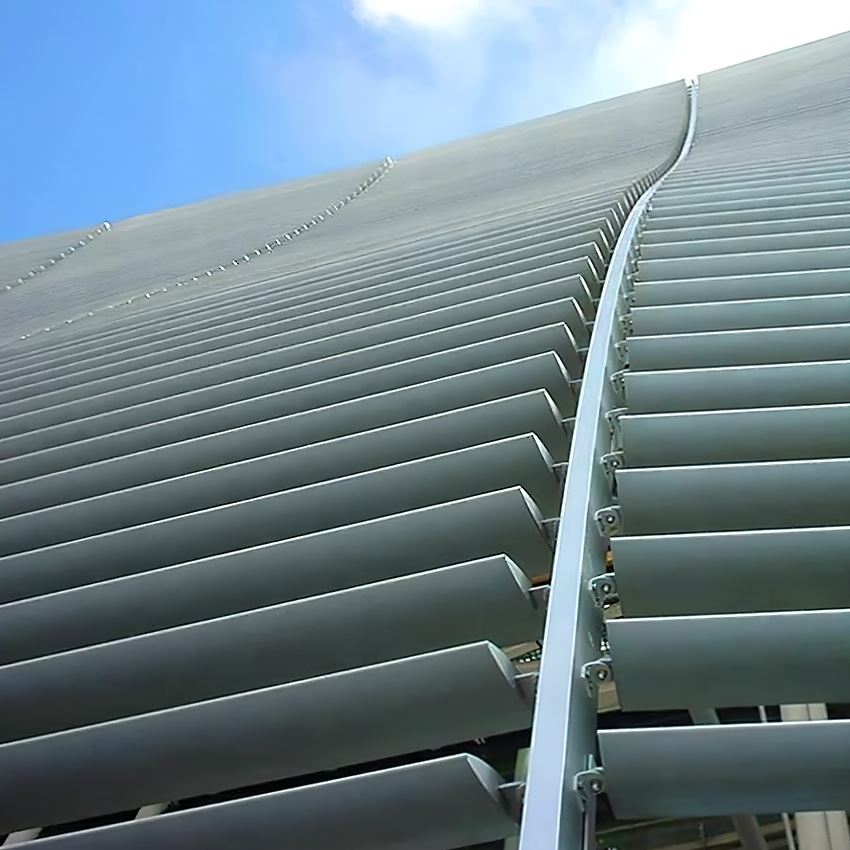 Fixed Aluminum Louvers