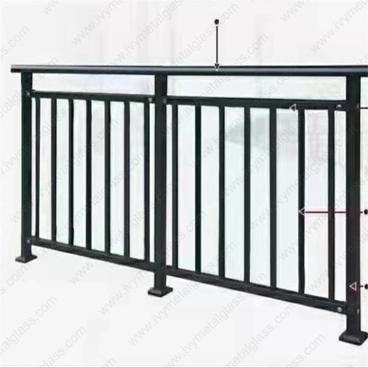 Alumínium korlátos erkély
