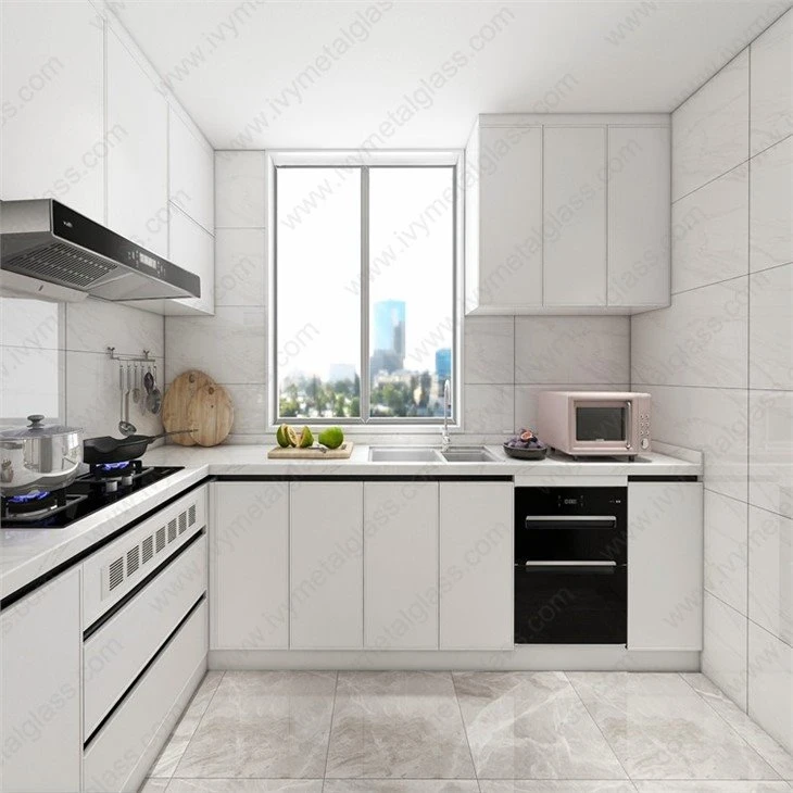 full aluminium kitchen cabinet