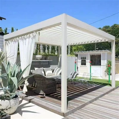Elektromos nap zsalu fém keretes pergola