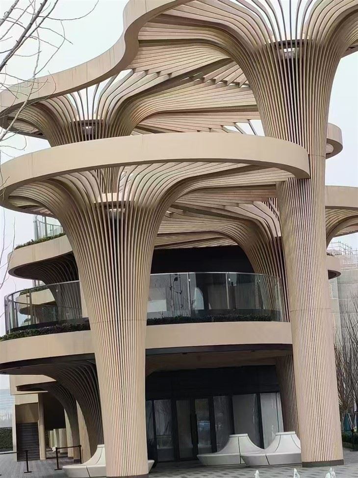 Curved Aluminum Panels factory Curved Aluminum Panels factory